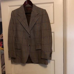 Classic vintage East Saint Laurent made in France men’s suit. 100% wool